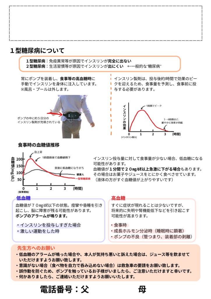 入学用説明資料